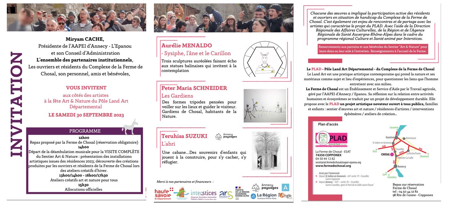 art et nature chosal programme