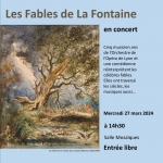 Les Fables de la Fontaine en concert